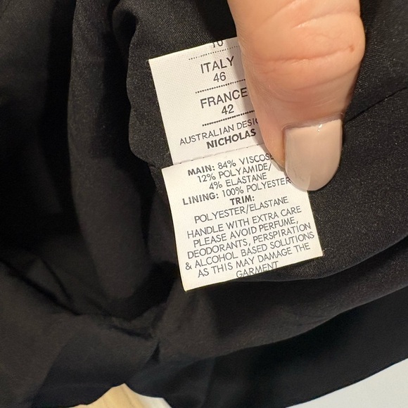 Never worn- NICHOLAS | Dresses | Nicholas Black Bandage One Shoulder Dress - Picture 10 of 15